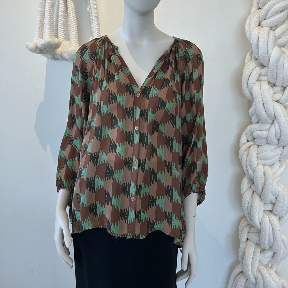 Vintage Tucker Blouse